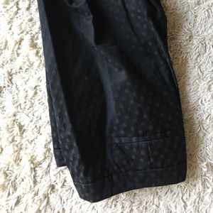 Kenar black polka dot pants